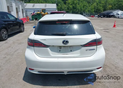 2013 Lexus Ct 200H из США, поврежденный, VIN JTHKD5BH9D2171433